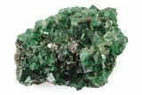 Fluorescent Green Fluorite Cluster - Rogerley Mine, England #243211-2
